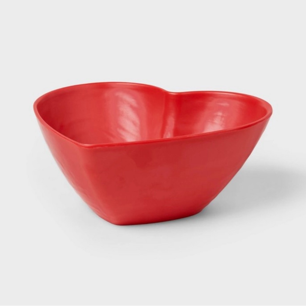 SET OF 3 Heart Bowl Red Target Threshold Valentine’s day